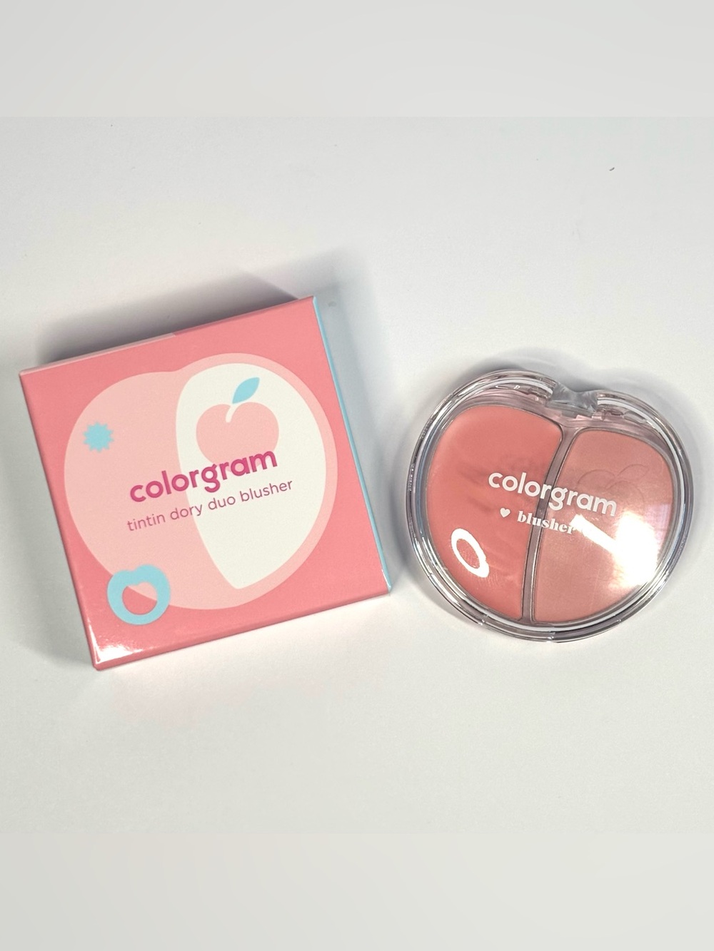 ⚡️5/$25 COLORGRAM Tintin Dory Duo Blusher in Shade 3 - Peach Duo
